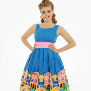 - New*Lindy Bop Lana'‎ Venice Beach Print Swi…